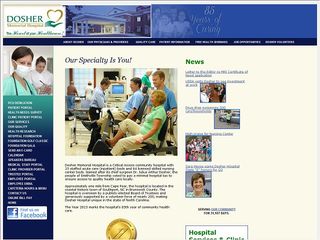 Web site www.dosher.org, Holland Thomas MD