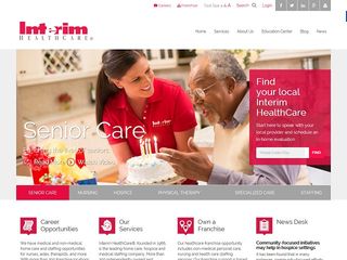 Web site www.interimhealthcare.com, Interim HealthCare of Shelby NC